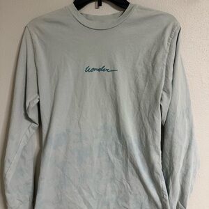 Shawn Mendes Wonder Long Sleeve Shirt Small Green Tour Merch